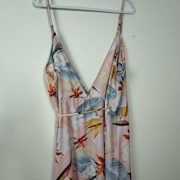 Show Me Your Mumu Meghan Wrap Dress - Pink Paradise Party NWT Size 3XL - Picture 7 of 10